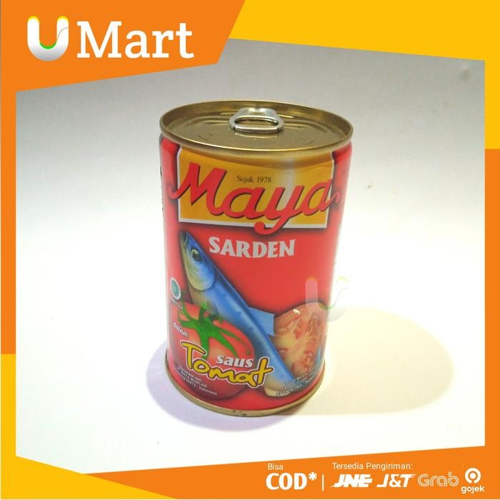 

READY U MART SARDEN MAYA KALENG BESAR 425G - IKAN KALENG MURAH GROSIR