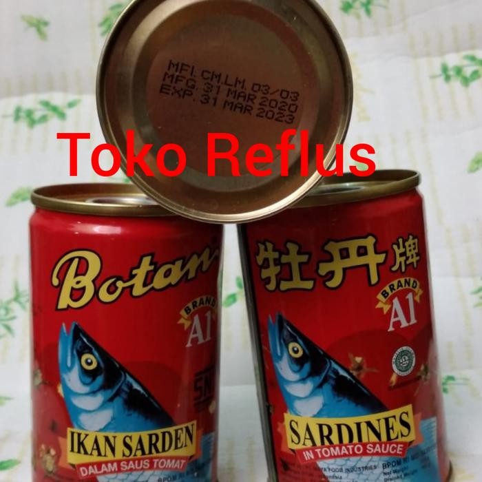 

READY BOTAN IKAN SARDEN KALENG 155G - SARDEN SAUS TOMAT LEZAT