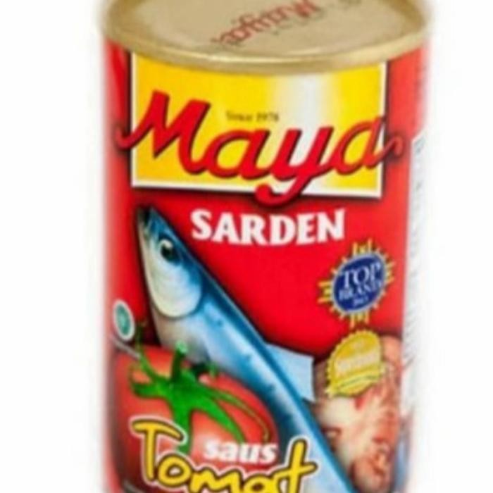 

READY SARDEN MAYA BESAR KALENG 425GR - SARDEN SAUS TOMAT ENAK