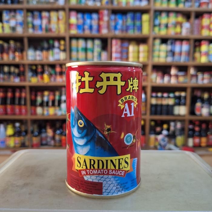 

READY BOTAN SARDINES A1 SAUS TOMAT 425GR - IKAN SARDEN KALENG FAVORIT