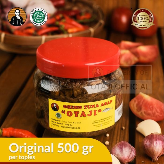 

READY OTAJI OSENG TUNA ASAP JENG INTAN 500GR - RASA ORIGINAL MANTAP
