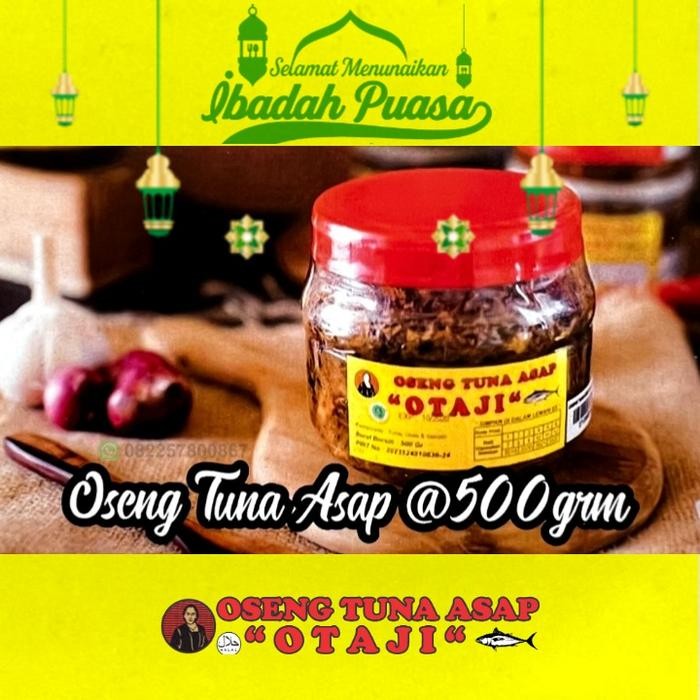 

READY OTAJI OSENG TUNA ASAP JENG INTAN 500GR - RASA PEDAS & TIDAK PEDAS