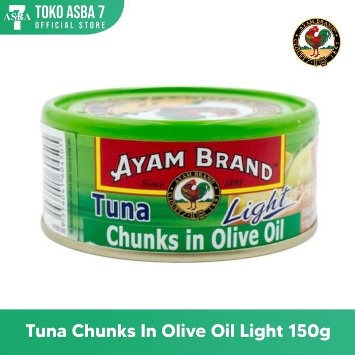 

READY AYAM BRAND TUNA OLIVE OIL KALENG 185G - TUNA PREMIUM MINYAK ZAITUN