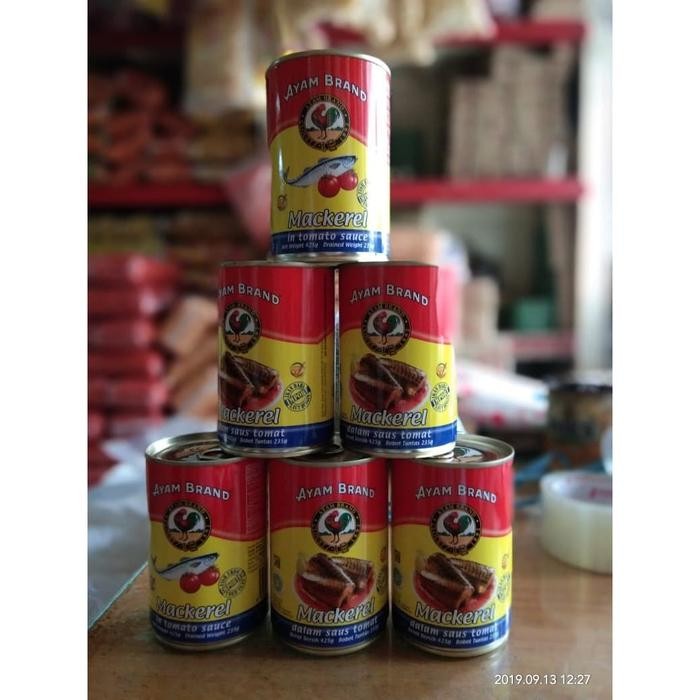 

READY AYAM BRAND SARDEN KALENG SAUS TOMAT 425GR IKAN KALENG