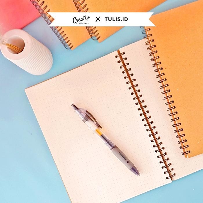 

[Tulis.Id] Simple Basic Bookpaper Spiral Notebook