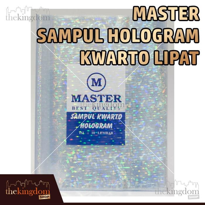 

Master Sampul Mika Hologram Kwarto Lipat Sampul Buku Plastik