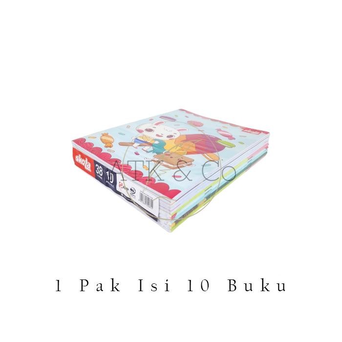 

[PACK] Buku Tulis Skola 38 Lembar 1 Pak Isi 10 Buku By SIDU Sinar Dunia