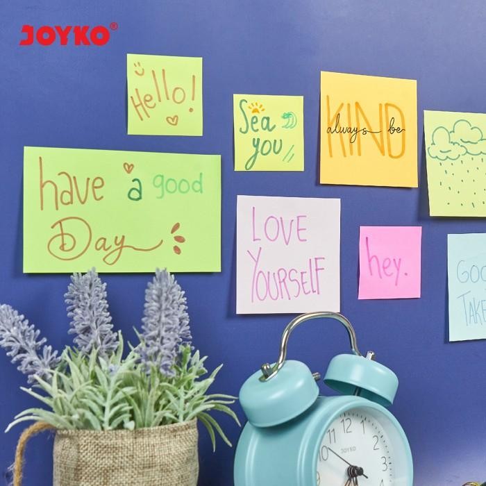 

Memo Stick Kertas Memo Tempel Sticky Note Joyko MMS-1 ~15 5 Warna