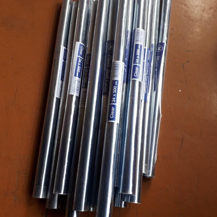 

Sampul Buku Plastic Size 34cm x 5m.