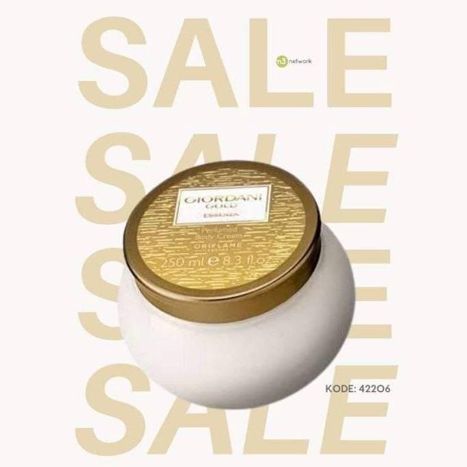Body Cream Giordani Gold 42206