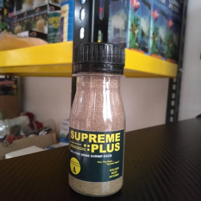 TERSEDIA ARTEMIA SUPREME PLUS GOLDEN WEST 40GR - TELUR ARTEMIA PREMIUM