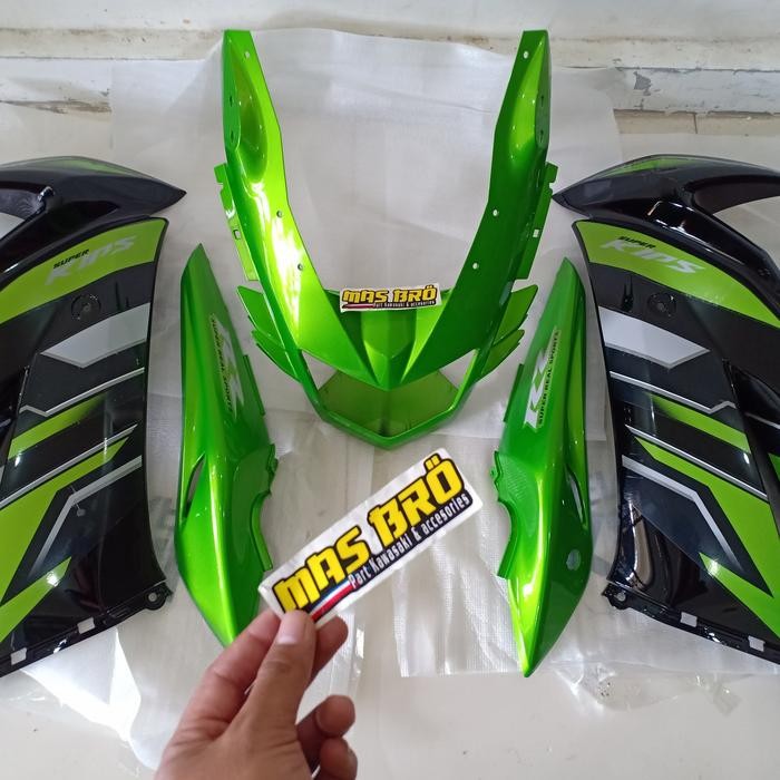 Cover Set Indo Body Ninja Rr New 2015 Hijau