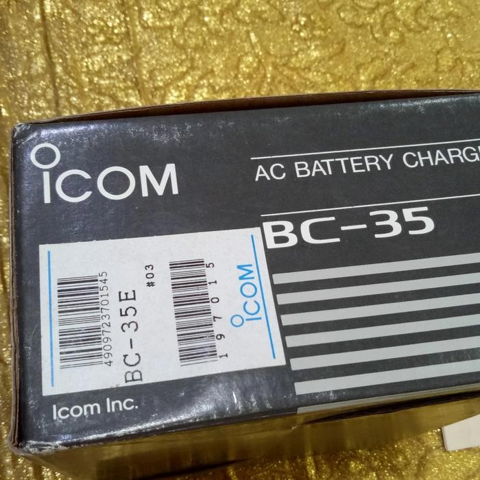 CHARGER ICOM BC35 UNTUK HT JADOEL ICOM 2N 02N 2GA