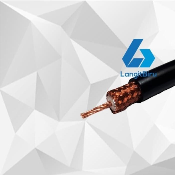 KABEL RG8 SERABUT BLACK SME - KABEL RADIO KOMUNIKASI RG8 SERABUT