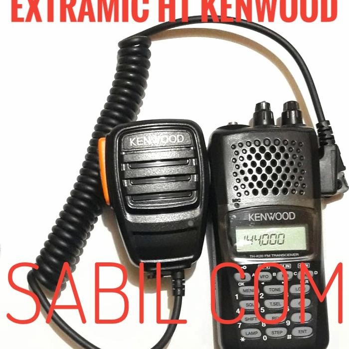 EXTRAMIC HT KENWOOD TH 255A / MIC HT KENWOOD / EXTRAMIC HT WEIRWEI