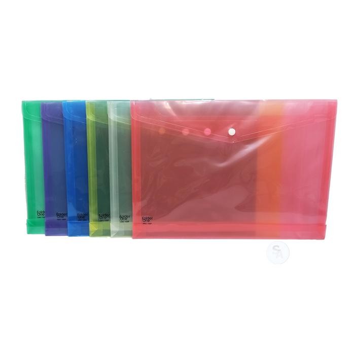 

FOLDER ONE - Map Kancing Mika Ukuran Folio - Lusin