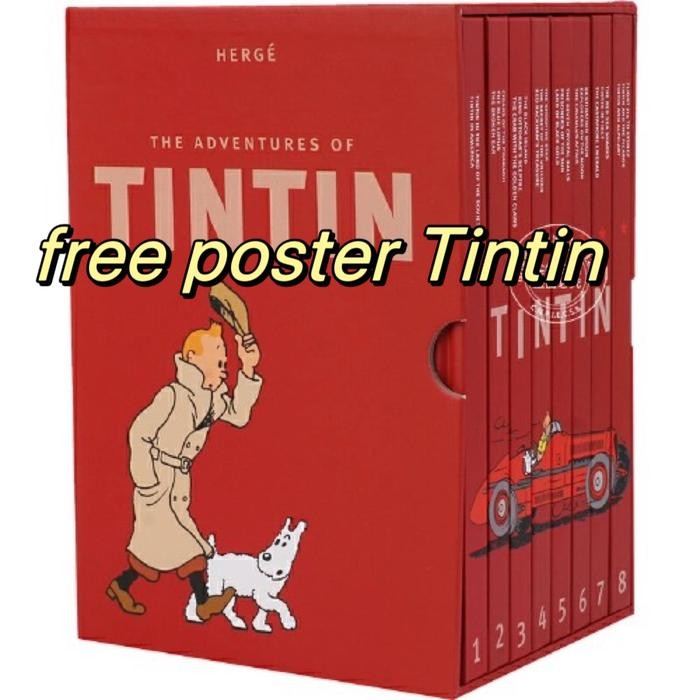 

tintin 8 buku gift set