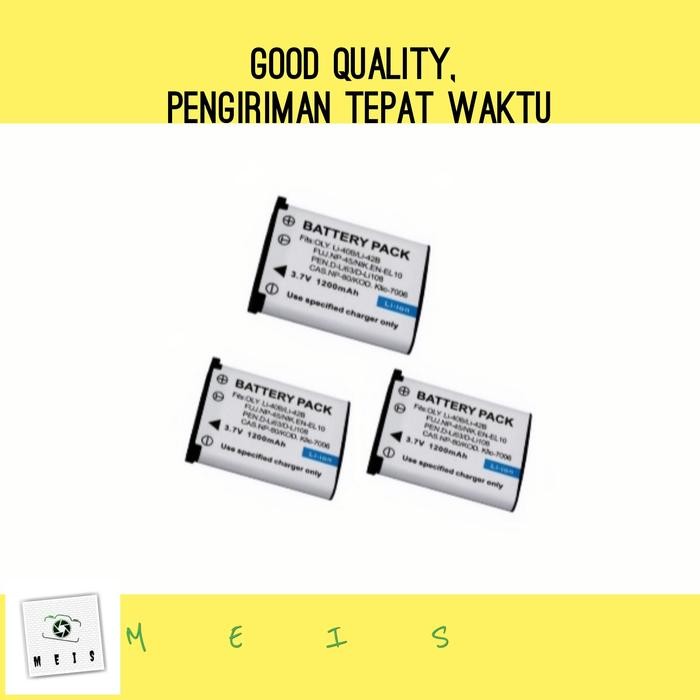 BATERAI OLYMPUS FE-300 FE300 FE-320 FE320 FE-330 FE330 FE-340 FE340