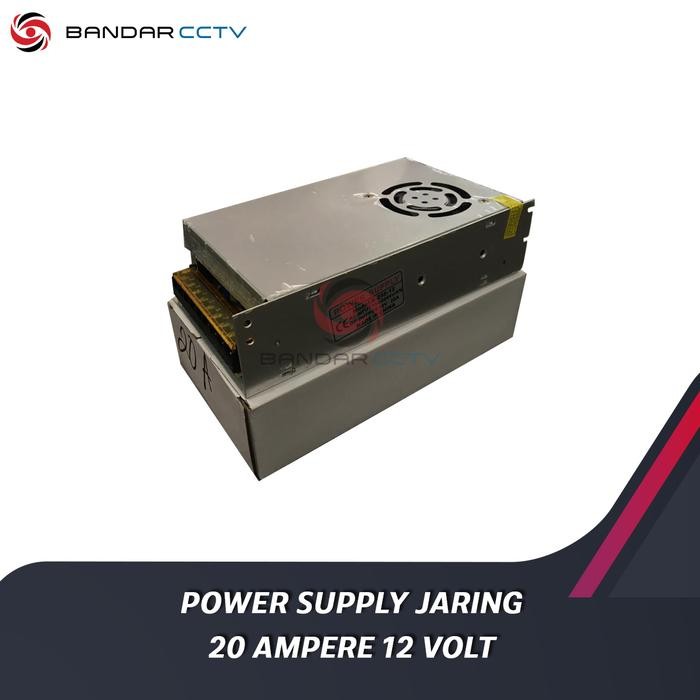 POWER SUPPLY JARING 20 AMPERE 12 VOLT