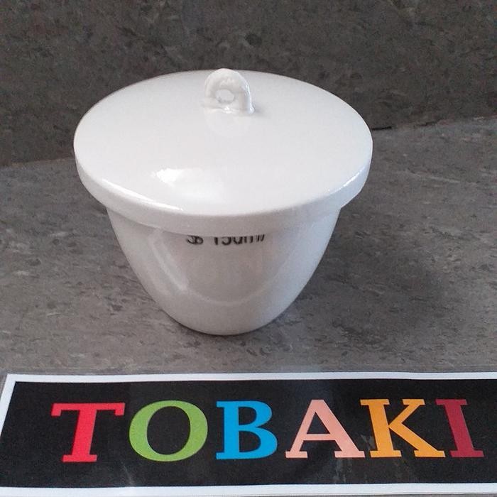 CRUCIBLE CAWAN KRUSIBLE CAWAN KURSIBEL PORCELEN 150 ML