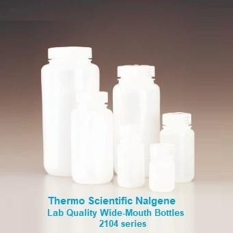 2104 SERIES BOTTLE SAMPLE 1000 ML WIDE MOUTH HDPE LAB QUALITY NALGENE