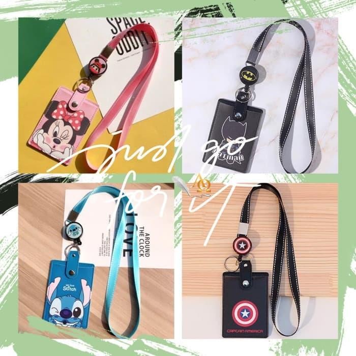 

Baru Tempat Kartu Unik Motif Kartun Lucu - ID Card Holder Kartu MRT 6th