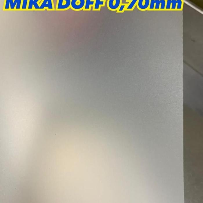 

Baru Mika PP Pasir Doff Tebal 0.70 mm A4 Isi 10 Lembar - Plastik Jilid Premium
