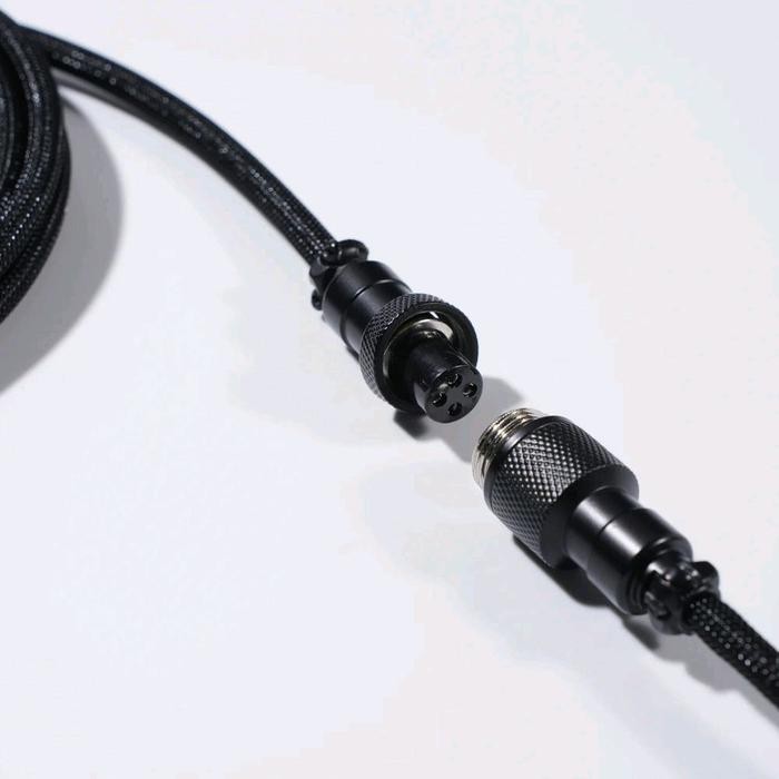 Gravastar Coiled Aviator Usb Cable Computer Kabel Komputer Konektor