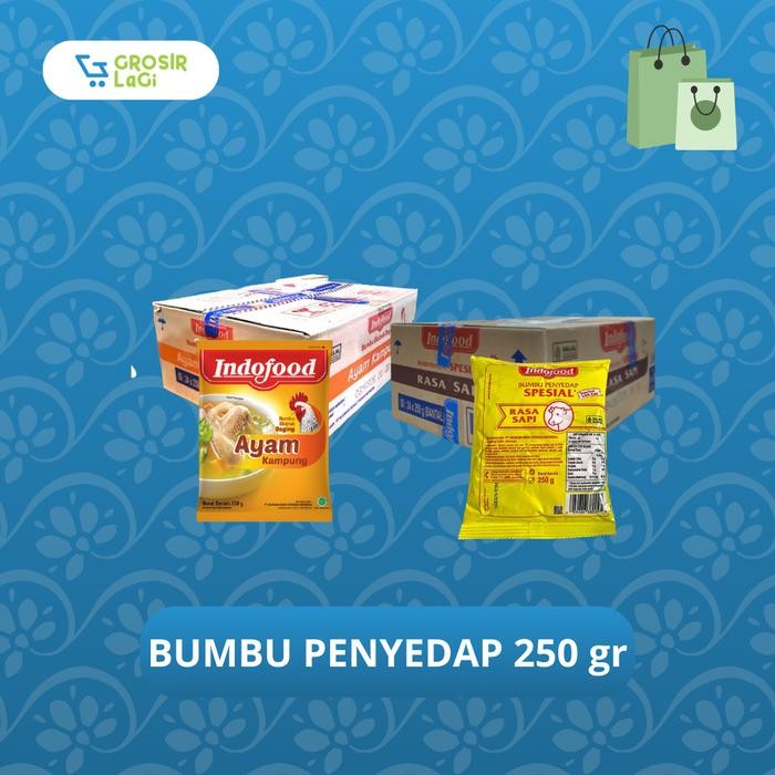 

( GROSIR / DUS ISI 24 ) - INDOFOOD BUMBU PENYEDAP AYAM 250BGR