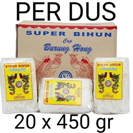 

bihun cap burung hong per dus 450gr x 20pcs
