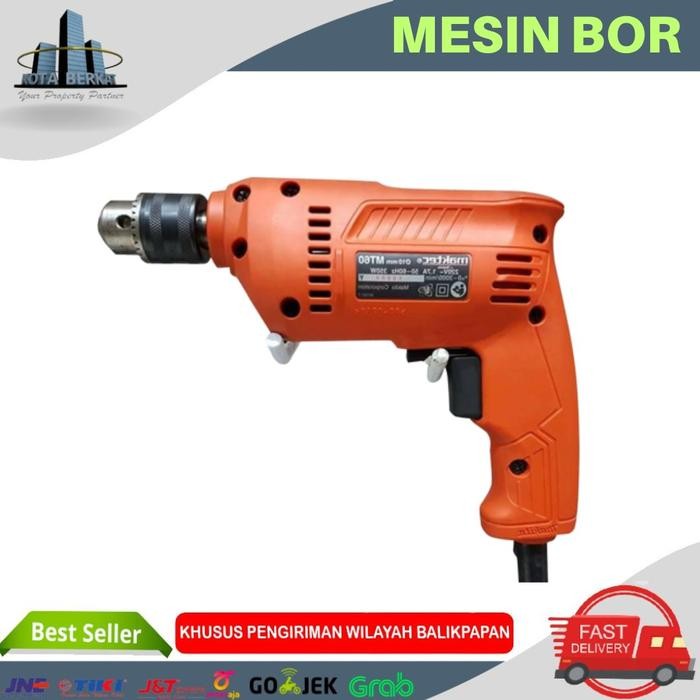 MESIN BOR MAKTEC 10MM BOR LISTRIK MT60