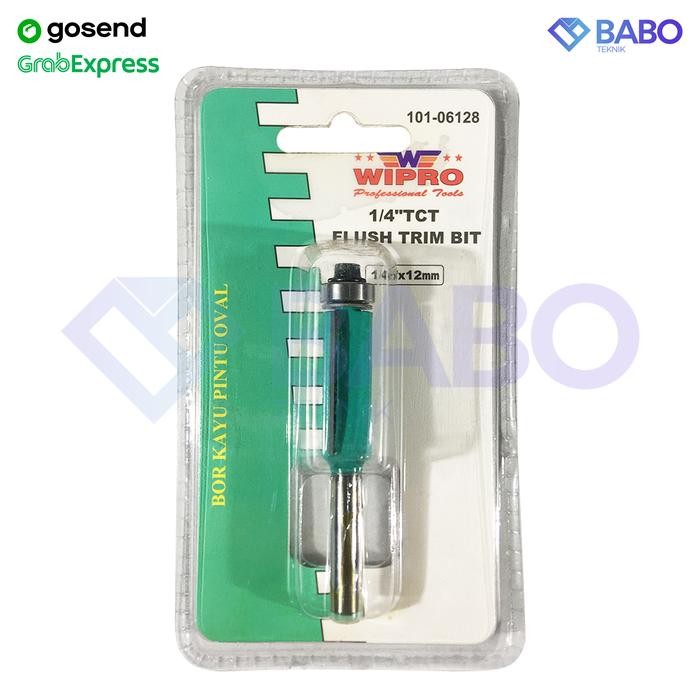 101-06128 Flush Trim Bit Wipro Mata Profil Router Straight Bit Bearing