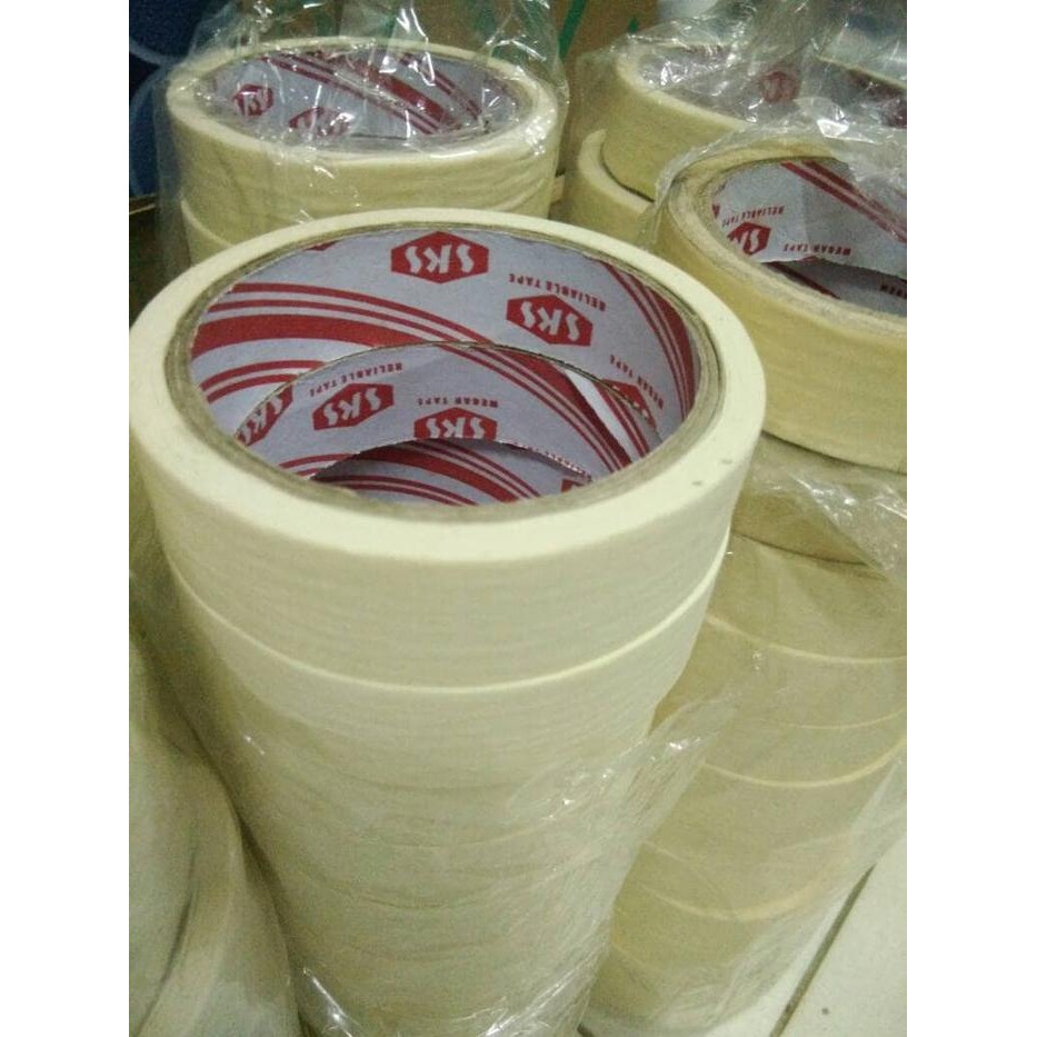 

LAKBAN KERTAS /MASKING TAPE SKS 1"= 2 CM