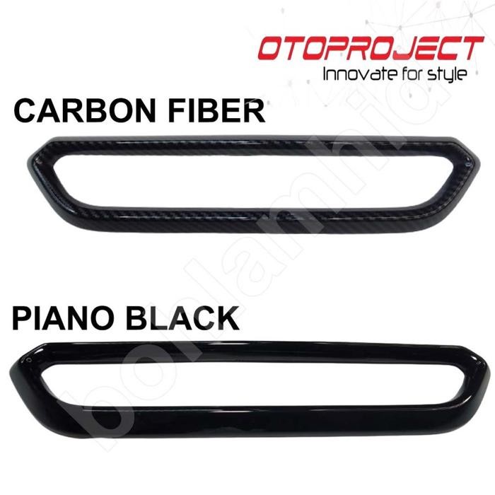 

Cover Panel Ac Raize Rocky Otoproject Kisi Lubang Tengah Ac - Carbon Fiber