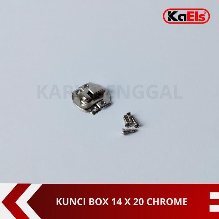 Kunci Pengait Box Chrome Kecil / Kunci Box / Pengait Kotak Tipis