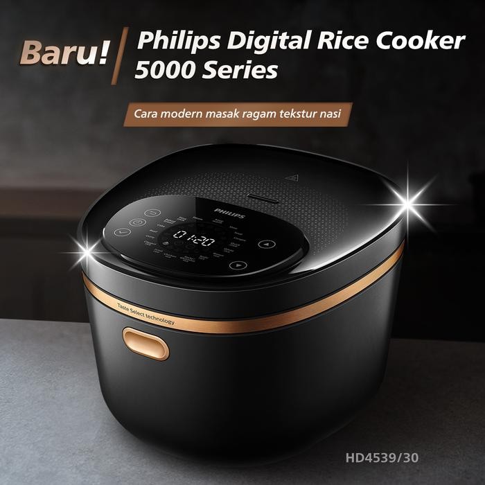 Philips Digital Rice Cooker 5000 Series HD4539/30 - Induction Heating, penanak nasi, mejikom, rice