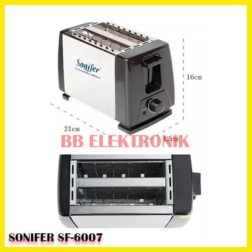 Sonifer Sf-6007 - Pemanggang Roti Tawar - Roti Otomatis Loncat
