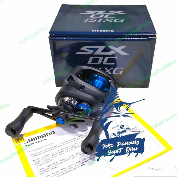 Reel Bait Casting Shimano SLX DC XT 151XG Reel BC Murah