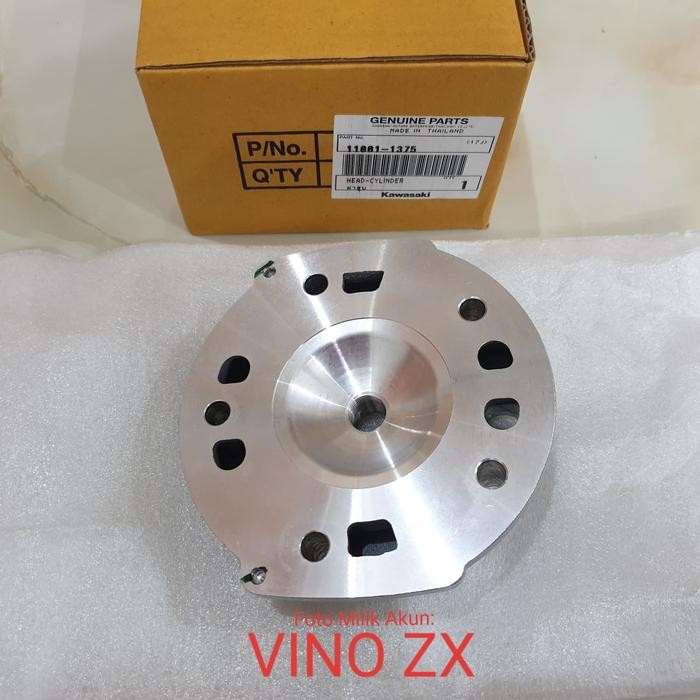Kop Cylinder Silinder Head (Blok 1855) Ninja 150 RR Ori Kawasaki