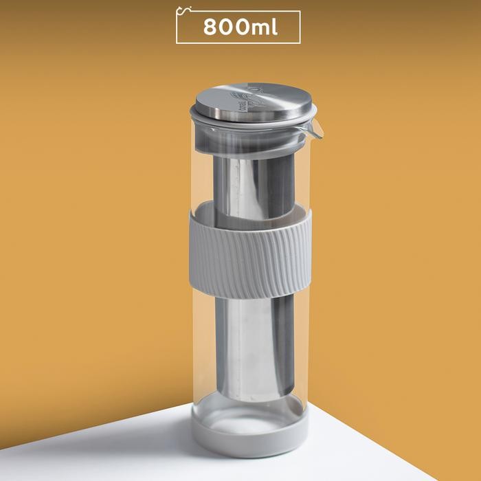 Otten Flair - Cold Brew Coffee Pot 800Ml Stainless Infuser Jug Iced Coffee Maker