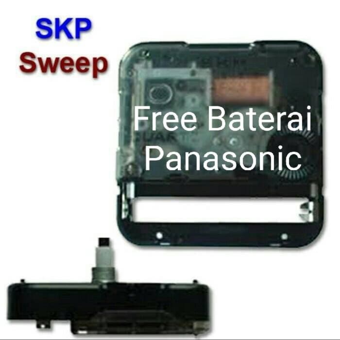 Mesin Jam Dinding Seiko SKP Sweep Movement Tidak Bunyi