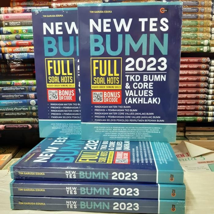 BUKU NEW TES BUMN TKD BUMN + CORE VALUE 2023 , TES BUMN 2023 ORIGINAL