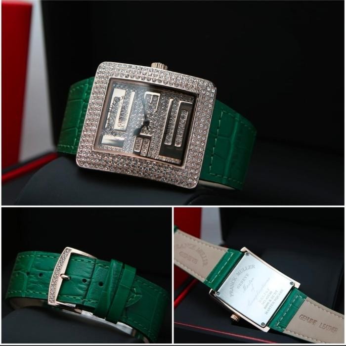 jam tangan frank Muller infinity angka biasa *full diamond *