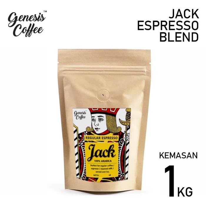 

Jack Espresso Blend Kemasan 1Kg / Full Arabica