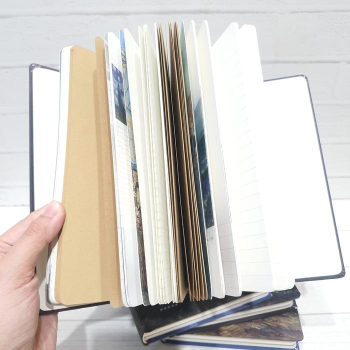 

Diary A5 Classical Painting Van Gogh Jurnal Notebook Hardcover Buku Tulis Aesthetic