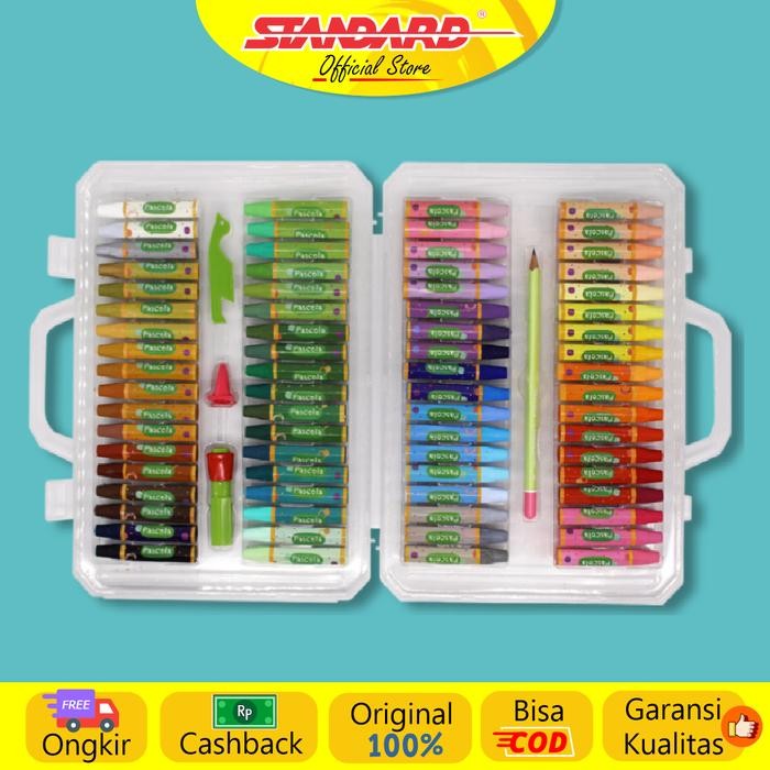 

Standard - Pascola Oil Pastel 72 / Set ( Crayon / Pewarna / Coloring )