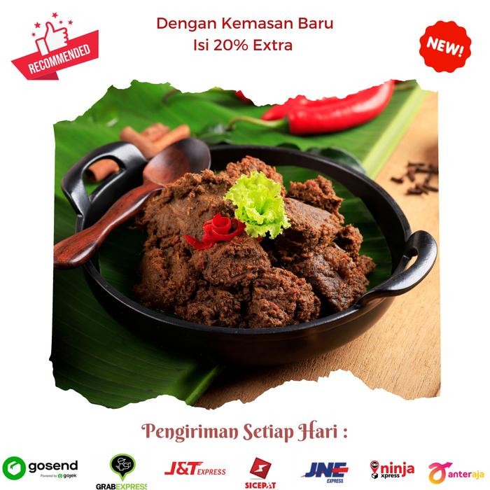 

Diskon! Promo Rendang Padang Daging Sapi Salero Bundo 500Gr Halal