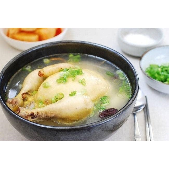 

Diskon! Promo Samgyetang Sup Herbal Ayam Ginseng Korea Siap Masak