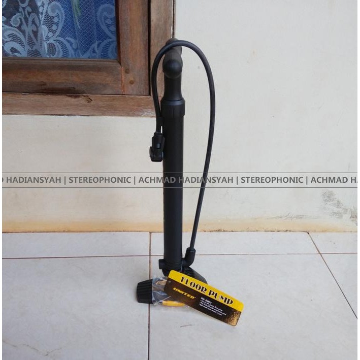 Pompa Sepeda United Pm8800 Floor Pump United Pm-8800 Pompa Lantai