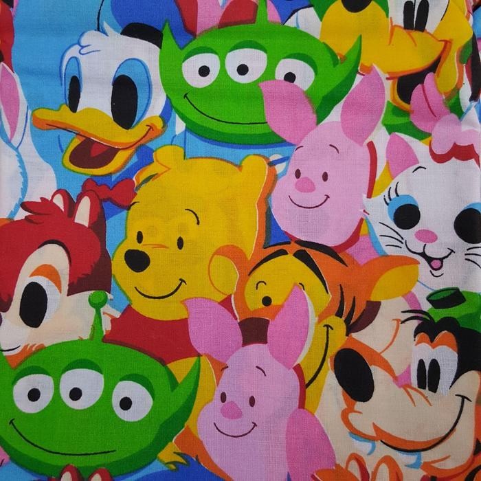 

Bedcover Set Tsum Tsum Freind Size 180X200 / Bedcover Sprei Anak Tsum Tsum Friend Ukuran 180X200 /